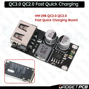 HW-298 USB QC3.0 QC2.0 Fast Quick Charging Board