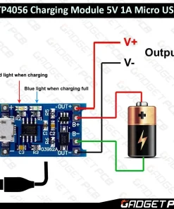 TP4056 Charging Module 5V 1A Micro USB