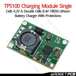 TP5100 Charging Module Single Cells 4.2V & Double Cells 8.4V