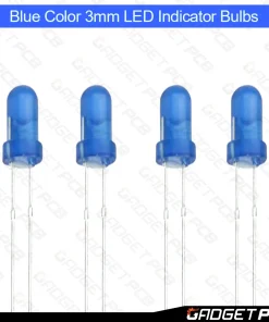 Blue Color 3mm LED Light 3mm Round LED Bulbs