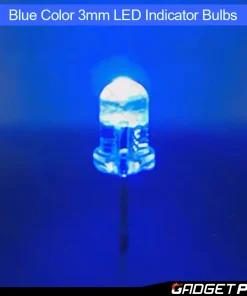 blue color 3mm led light 3mm round led bulbs 3