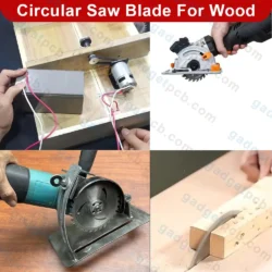 TCT Circular Saw Blade 110mm 40T Wood Cutting Disc Carbide Tipped for Wood Cutter - Image 4