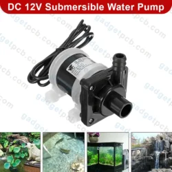 DC 12V 8W Mini Submersible Solar Water Pump 10L/Min