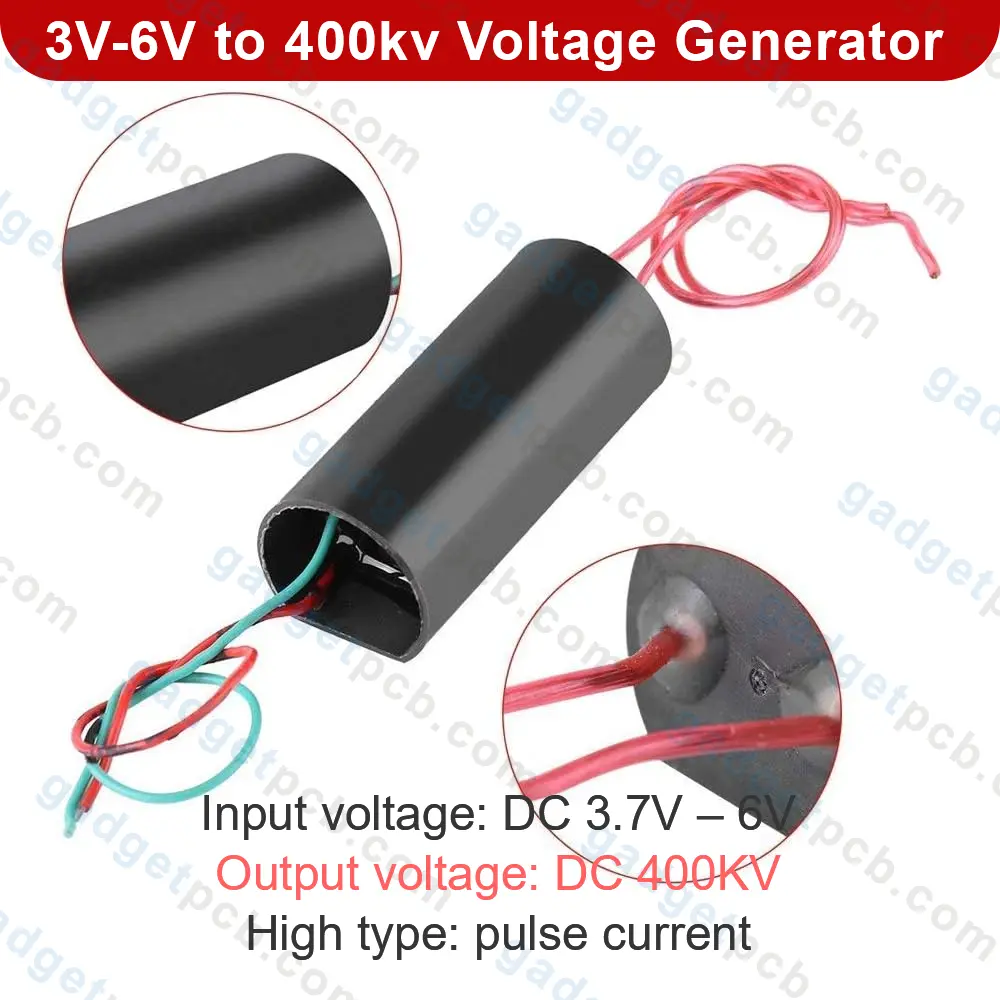 DC 3V-6V to 400kv Boost Step Up Power Module High Voltage Generator 400000V DC Transformer 4 DC 3V-6V to 400kv Boost Step Up Power Module High Voltage Generator 400000V DC Transformer - Image 4
