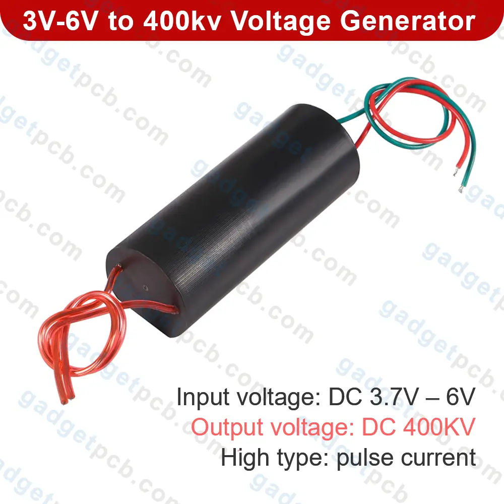 DC 3V-6V to 400kv Boost Step Up Power Module High Voltage Generator 400000V DC Transformer 1 DC 3V-6V to 400kv Boost Step Up Power Module High Voltage