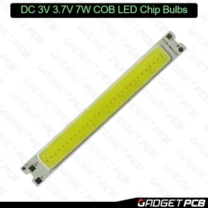 Alternative view of D8010 White Color DC 3V 7W Strip COB LED Bulbs 3.7V SMD COB Bead Chip For Light Lamp Car Light Source 7 Watt DIY LED Light Bulbs