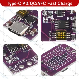 fast charge decoy trigger module support 5v 3