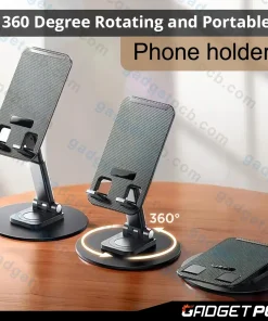 360 Degree Folding Phone Holder for Rotating Mobile
