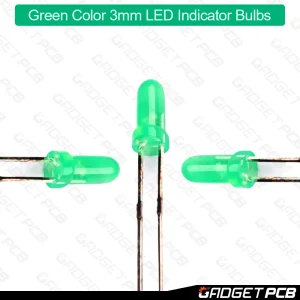 green color 3mm led light 3mm round led bulbs 2