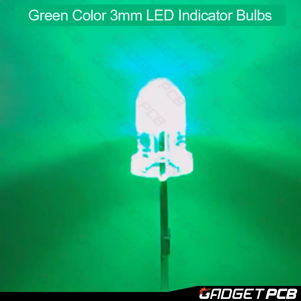 Green Color 3mm LED Light 3mm Round LED Bulbs Light Emitting Diode 3mm Green LED Bulb 3mm Green LED For Indicator LED Bulbs 4 Green Color 3mm LED Light 3mm Round LED Bulbs Light Emitting Diode 3mm Green LED Bulb 3mm Green LED For Indicator LED Bulbs - Image 4