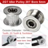 GT2 Idler Pulley 20 Teeth 5mm Bore Aluminum Timing Belt