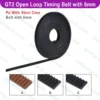 GT2 Open Loop Timing Belt Pu Steel Core 2GT Timing Belt