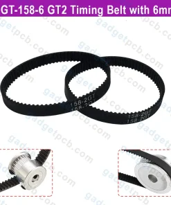 158-2GT-6 GT2 Timing Belt 158mm Width 6mm Endless Closed