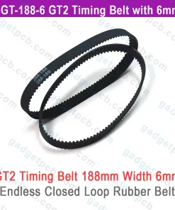 gt2 timing belt 188mm width 6mm endless 2