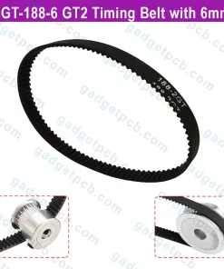 188-2GT-6 GT2 Timing Belt 188mm Width 6mm Endless Closed