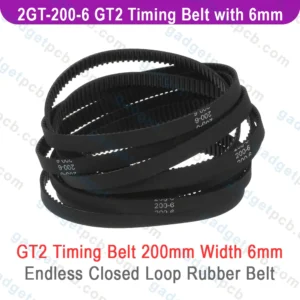 gt2 timing belt 200mm width 6mm endless 2
