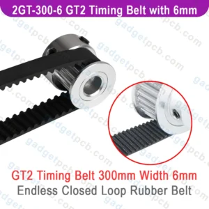 300-2GT-6 GT2 Timing Belt 300mm Width 6mm Endless Closed Loop Belt 150 Teeth For CNC Machine Parts - Image 4