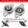 KFL000 Pillow Block Bearing FL000 Mount Bearings Bore 10mm