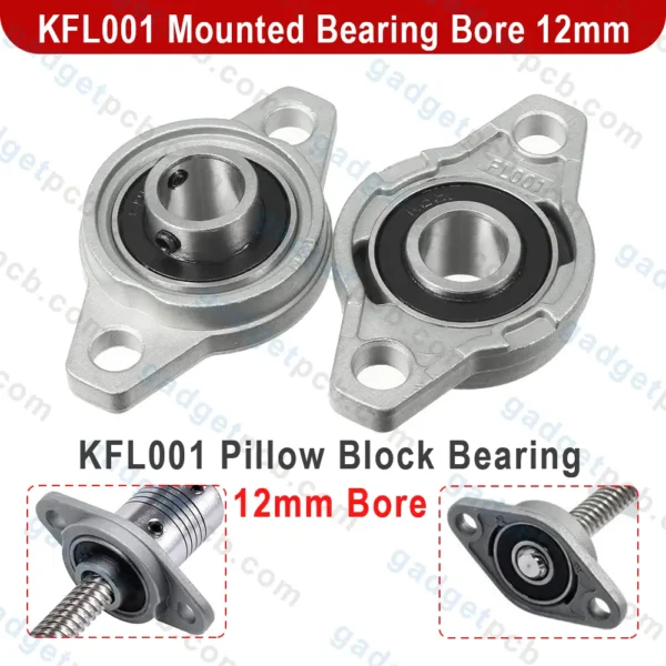 kfl001 pillow block bearing fl001 mount