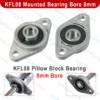 KFL08 Pillow Block Bearing FL08 Mount Bearings Bore 8mm