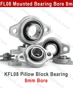 kfl08 pillow block bearing fl08 mount 2