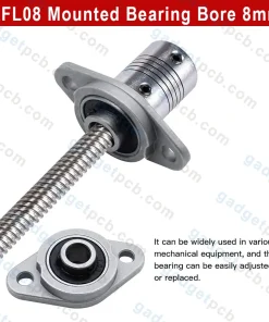 kfl08 pillow block bearing fl08 mount 3