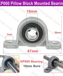 KP000 Bearing Pillow Block Mounted P000 Ball Bearing