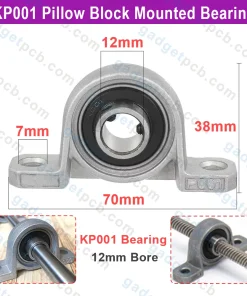 KP001 Bearing Pillow Block Mounted P001 Ball Bearing