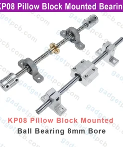 kp08 bearing pillow block mounted p08 ball 3