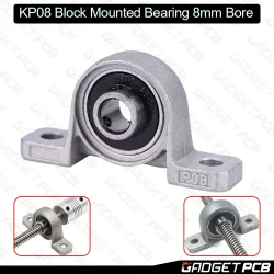 KP08 Pillow Block Mounted Ball Bearing 8mm Bore