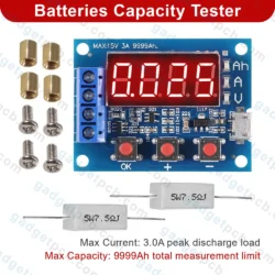lithium battery capacity tester module 3