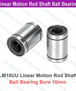 Alternative view of LM10UU Linear Motion Ball Bearings 10mm Bore 19mm OD 29mm Long Linear Bearing for CNC & 3D Printer