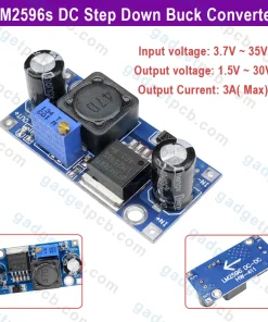 LM2596s DC-DC Step Down Buck Converter 3.7V-35V To 1.5V-35V