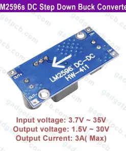 LM2596s DC-DC Step Down Buck Converter 3.7V-35V To 1.5V-35V