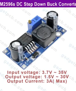LM2596s DC-DC Step Down Buck Converter 3.7V-40V To 1.5V-35V 3A Adjustable Switches Buck Module 6 LM2596s DC-DC Step Down Buck Converter 3.7V-35V To 1.5V-35V
