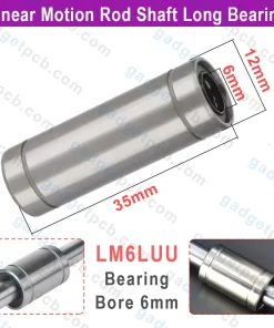 LM6LUU Linear Motion Ball Bearings 6mm Bore