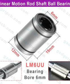 LM6UU Linear Motion Ball Bearings 6mm Bore