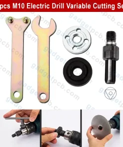 5pcs M10 Shank Electric Drill angle grinder connecting rod Polishing Set