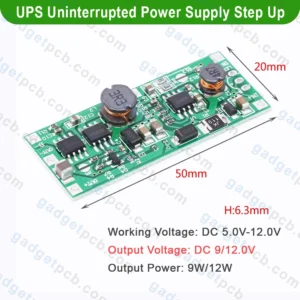 Mini UPS Uninterrupted Power Supply Module