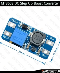 Alternative view of MT3608 DC Step Up Boost Converter DC 2V-24V To 5V-28V 2A Adjustable Voltage Regulator Module Power Supply