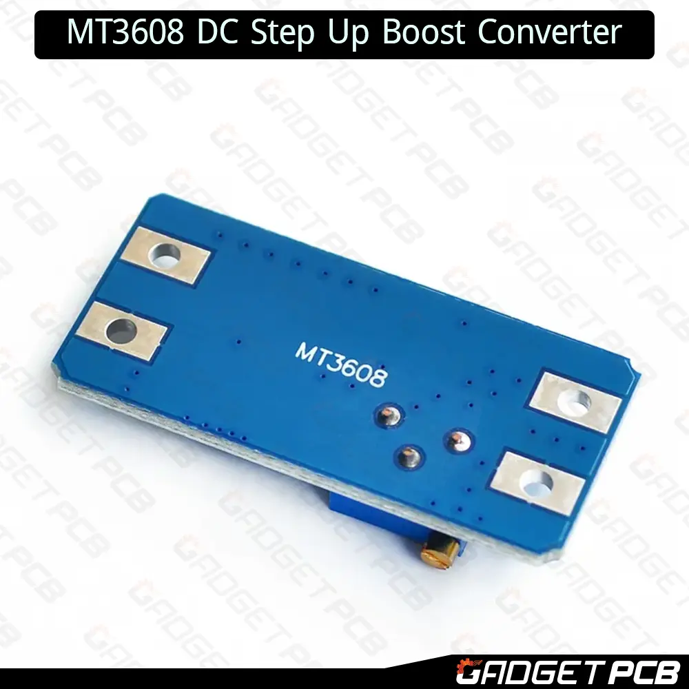 MT3608 DC Step Up Boost Converter DC 2V-24V To 5V-28V 2A Adjustable Voltage Regulator Module Power Supply 3 MT3608 DC Step Up Boost Converter DC 2V-24V To 5V-28V 2A Adjustable Voltage Regulator Module Power Supply - Image 3