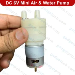 Compact Portable Mini Air & Water Pump DC 6V 385 Motor High Flow Vacuum Compressor for Aquarium - Image 3