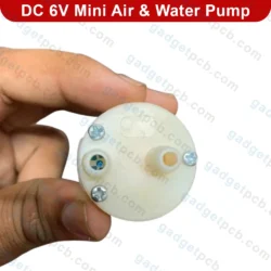 Compact Portable Mini Air & Water Pump DC 6V 385 Motor High Flow Vacuum Compressor for Aquarium - Image 4