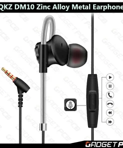 QKZ DM10 Zinc Alloy HiFi Earphone In Ear Earphones Sports Headset Phone Laptop Gaming Earphone 6 QKZ DM10 Zinc Alloy HiFi Earphone In Ear Earphones