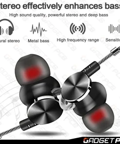 QKZ DM10 Zinc Alloy HiFi Earphone In Ear Earphones Sports Headset Phone Laptop Gaming Earphone 7 qkz dm10 zinc alloy hifi earphone in ear 3