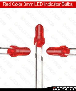 red color 3mm led light 3mm round led bulbs 2