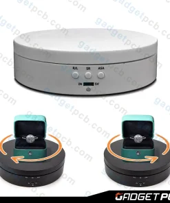 Alternative view of Rotable Photography Display Stand 360 Degree Motorized Rotating Turntable Display Stand with Power Cable