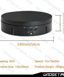 Rotable Photography Display Stand 360 Degree Motorized Rotating Turntable Display Stand with Power Cable 7 rotable photography display stand 360 degree 3