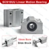 SCS10UU Linear Ball Bearing Slide Block Units 10mm Bore