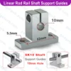 SK10 Linear Shaft Support Bore 10mm Aluminum